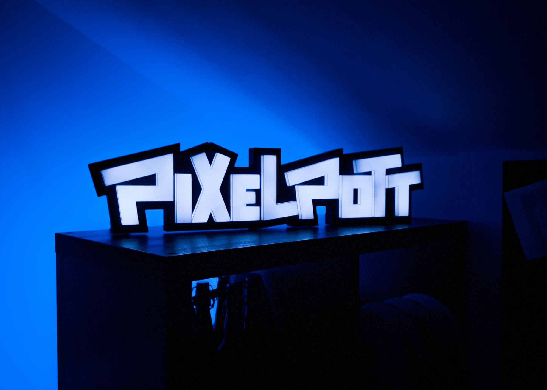 3D LED-Schild