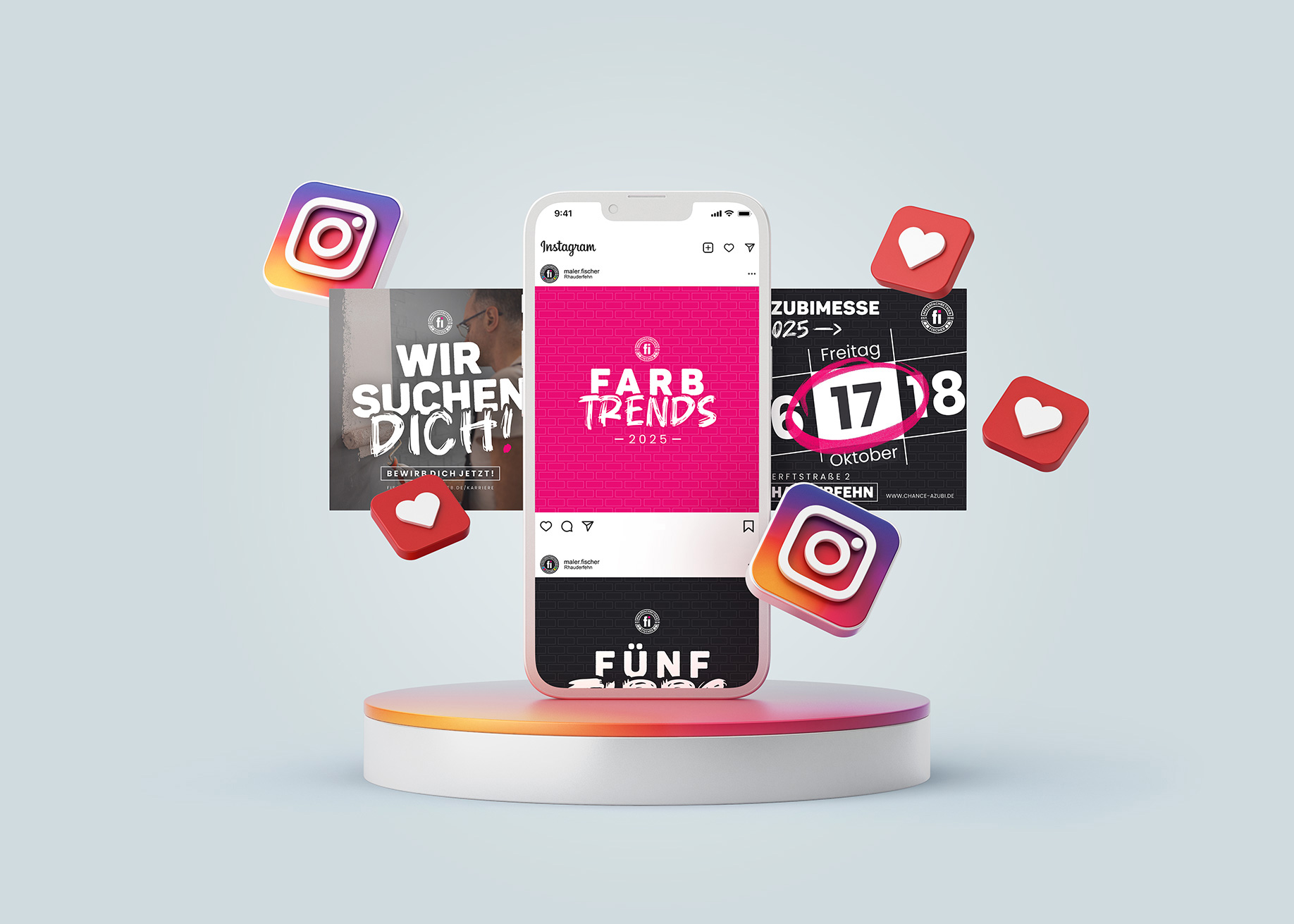 Instagram Post Beispiel